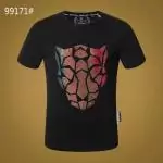 philipp plein t shirt crystal lion 3d